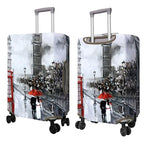 Travel Luggage Cover Suitcase Protector Fits 18 (Travel-5 / S(18-20in))