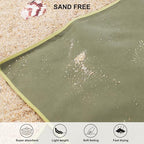 Microfiber Towel Quick Dry Camping & Travel & Gym Towel. Compact (Army Green / 72.00" x 40.00")