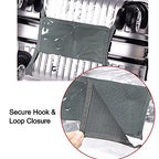Full Clear Luggage Cover for Suitcase (Full Clear / M (24-25 Inch Suitcase))