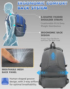 Extra Large Backpack Bookbag for College Laptop Travel (17 Inch / Classic Blue)