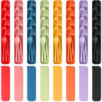 Reusable Travel Utensils Set with Case (32 Sets - Red, Pink, Dark Blue, Nordic Green, Yellow, Orange, Purple, Black)