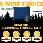 Camping Pillow (Blue / Medium)