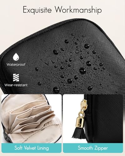 Small Travel Jewelry Case (C.Black)