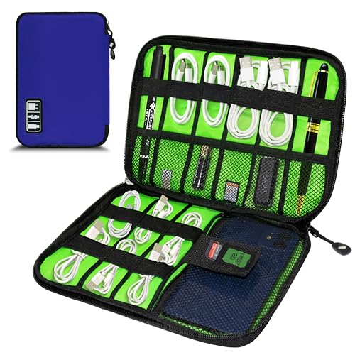 Electronics Organizer (Medium / A5-M-Navyblue)