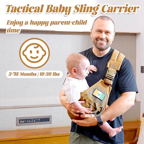 Baby Sling Carrier (Yellow)