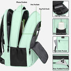 Mint Green Travel Laptop Backpack (15.6 Inch / Mint Green)
