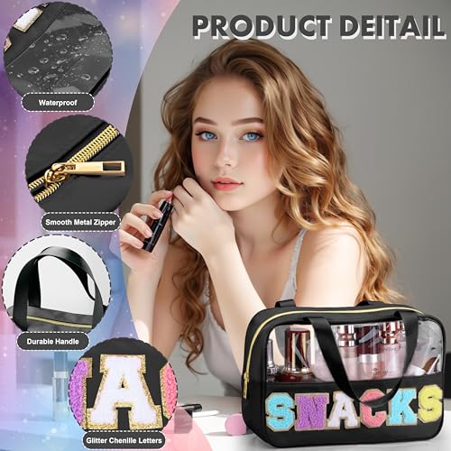 Snack Bag for Travel (Snack-Black)