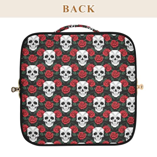 Makeup Organizer Bag (Skulls 007)