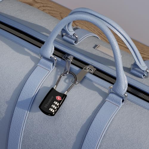 4688D Accepted Set Your Own Combination TSA Approved Luggage Lock (Black / 1 Pack)