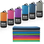 Microfiber Travel Sports Towel (Grey / L:60''x30''+16''x16'')