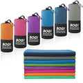 Microfiber Travel Sports Towel (Grey / S:16''x32''(2 Pcs))