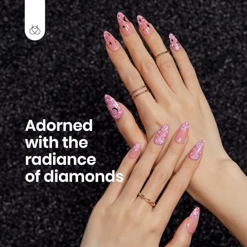 Beetles Glitter Pink Gel Polish (B - Shimmery Pink | Fairy Kisses)