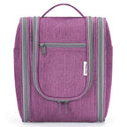 Hanging Travel Toiletry Bag for Women (AA-Purple / Medium)
