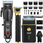 Hair Clipper Set for Men (Black a)