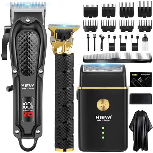 Hair Clipper Set for Men (Black a)