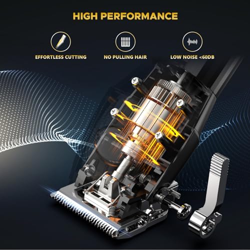 Professional Hair Clippers for Men Beard Trimmers Kit Zero Gapped Haircut Grooming Shaver Gift for Men Women Barber Kids