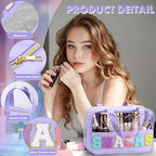Snack Bag for Travel (Snack-Purple)