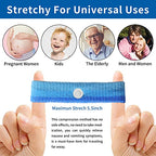 2 Pairs Motion Sickness Bands (2 Pairs-black & Black / 2 Pairs (Pack of 1))