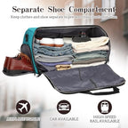 Garment Duffle Bags for Travel (Green)