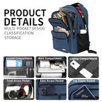Backpack for School (C9-blue / 15.6 Inch)