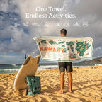 Original Towel (Green & White)