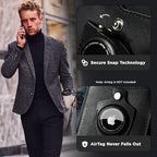 AirTag Wallet (Charcoal Black 2.0 Air)