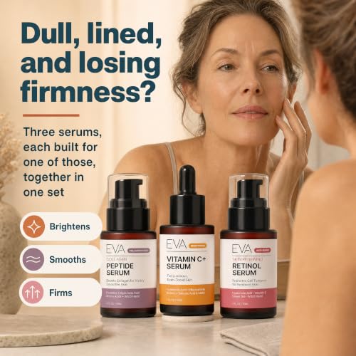 Trifecta Face Serum Set (1 Fl Oz (Pack of 3))