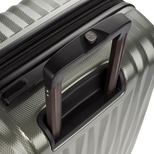 7272 Energie Expandable Hardside Luggage with Spinner Wheels and TSA Lock (2-Piece Set (19/27) / Gunmetal)