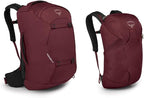 Osprey Fairview 55L Women's Travel Backpack, Zircon Red - Image 10