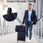 1PK Garment Bags for Hanging Clothes (Blue / 60" 1PK)