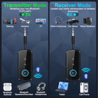 Ultra Pro Bluetooth Transmitter Receiver (Black)