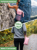 Hooded Rain Poncho for Adults (Pink-basic)