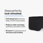 Dore & Rose Deep Sleep Mask Light Blocking, 23 Momme Mulberry Silk Eye Mask - Image 2