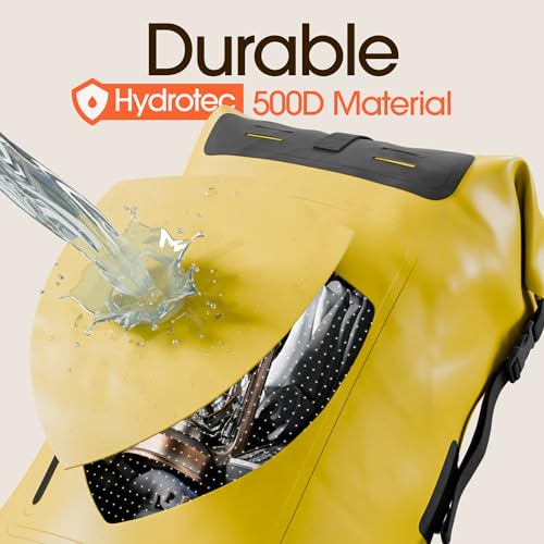 Waterproof Dry Bag Backpack 55L (55L / Yellow)