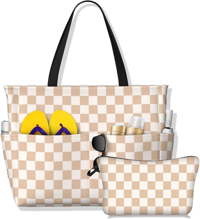 Waterproof Beach Tote Pool Bags by VAIAOH