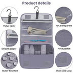 10 Set Packing Cubes Various Sizes Packing Organizer for Travel Accessories Luggage Carry On Suitcase (10-Grey / 10 Set-full Mesh)