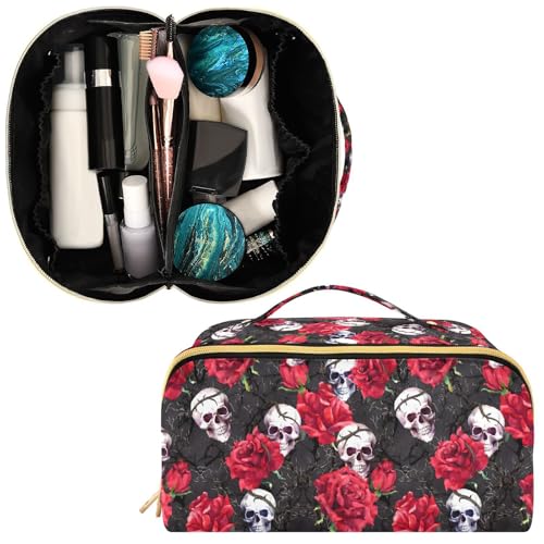 Makeup Organizer Bag (Skulls 077)