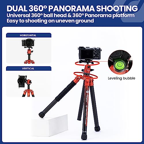60" Camera Tripod (X-Aircross 3 Orange)