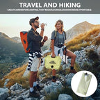 Camping Water Container (Beige & Green)