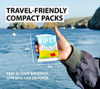 Bar D Biodegradable Body Wipes with Tea Tree Oil & Aloe Vera (10 Count (Pack of 3))