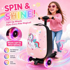 Kids Ride On Luggage (Pink Pony / 22-inch)