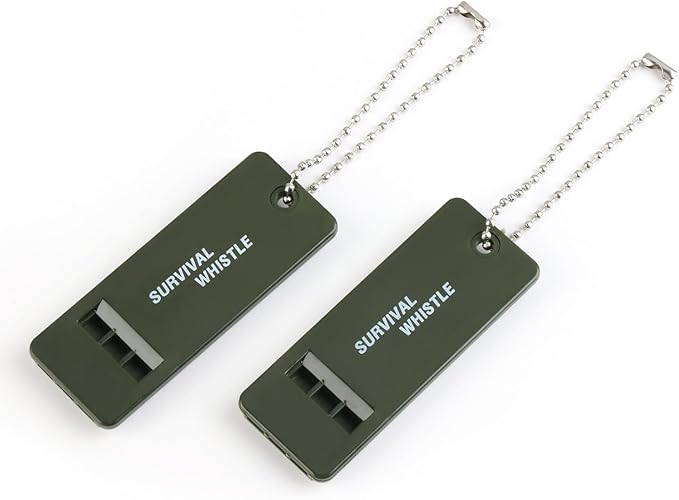 120 dB Emergency Whistles for Teachers, Flat Self Defense Safety Whistle - Image 8