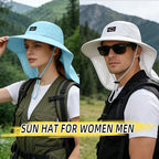 Outdoor Sun Hat for Men Women (1pack-blue)