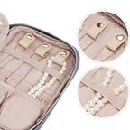 Travel Jewelry Case Organizer (Purple / Small)