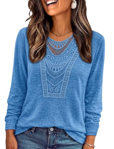 Business Casual Outfits for Women Fall Clothes Winter Clothing Deep Blue XL (X-Large / Deep Blue)