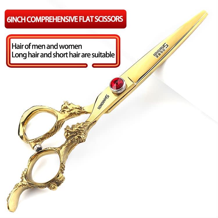 Professional Japanese Hair Scissors With Scissors Bag Gift (6-inch 2pc-a)