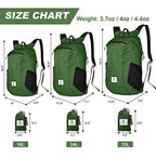 Hiking Daypack (Army Green-2 / 24L)
