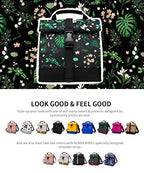 Insulated Lunch Bag Rolltop Lunch Box (Floral & Foliage)
