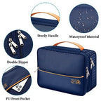Electronic Organizer Travel Case (zipper-blue)