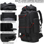 Hiking Backpack for Men 70L (100l-black)